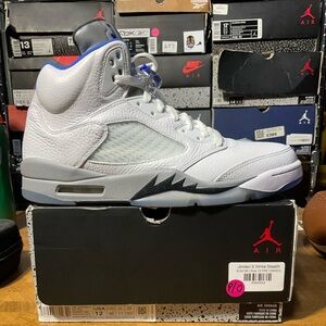 Size 12 - Air Jordan 5 Retro Stealth 2.0